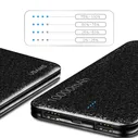 USAMS power Bank 15 мм ультра тонкий 10000 мАч power bank Мобильный телефон 2.1A выход 10000 мАч Универсальный телефон внешний аккумулятор