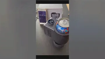 2-in-1 Electric Cooling Cup Mini Smart Car Refrigerator