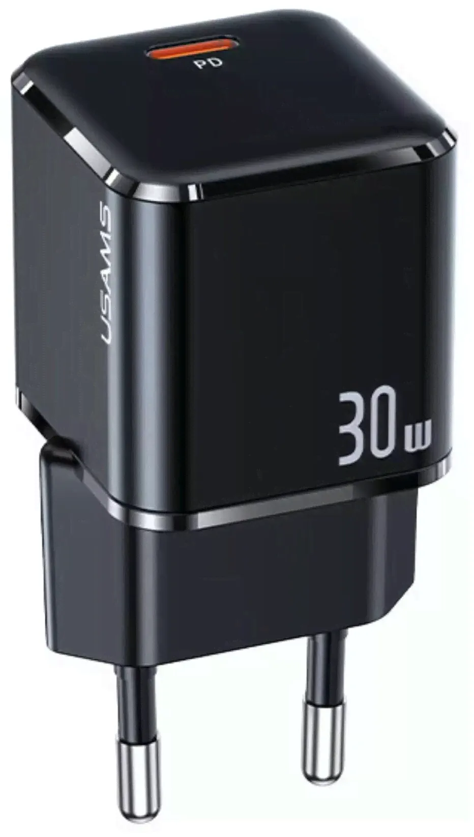 USAMS Зарядное устройство сетевое USAMS US-CC148 T45 30W Power Delivery Super Si Mini черный (CC148TC01) зарядное устройство-2
