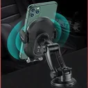Держатель для телефона на присоске USAMS US-CD131 Automatic 15W