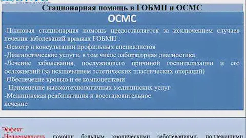 подготовка к внедрению ОСМС