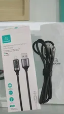 🛍 Кабель быстрой зарядки USAMS PD 20 Вт, 12 Вт со светодиодным дисплеем, кабель USB A C для Lightning, телефонный кабель для iPhone 13, 12, 11, Mini Pro Max, X, Xs, Xr, 8 Plus