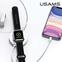USAMS Индуктивное зарядное устройство US CC096 10 Вт с кабелем молнии черный / blac