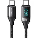 Кабель Usams US-SJ558 Type-C 100W 2м Чёрный