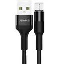 Магнитный кабель USB 2.0 A (m) - micro USB 2.0 B (m) 1м USAMS U32 - Черный