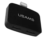 Адаптер Usams US-SJ138 lightning - 2 lightning black