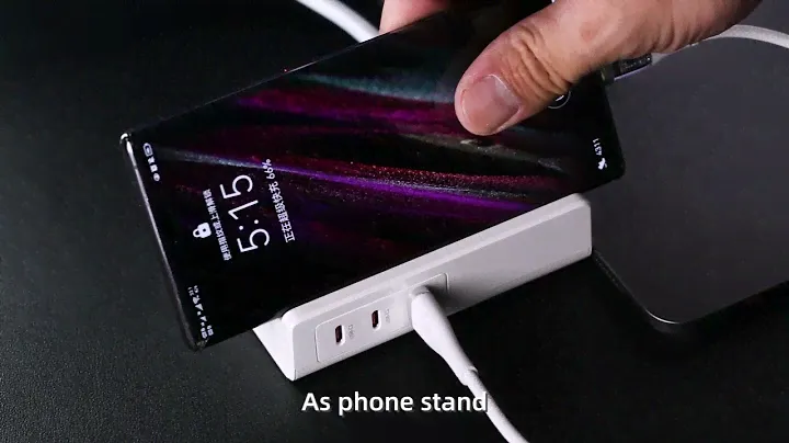 USAMS CC160 P1 65W Super Si Fast Charging USB Extension Socket (EU)3 AC Outlets + 2Type-C+1USB Ports
