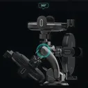Держатель для телефона на присоске USAMS US-CD131 Automatic 15W