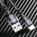 Кабель Usams US-SJ313 U26 Type-C 1м Чёрный