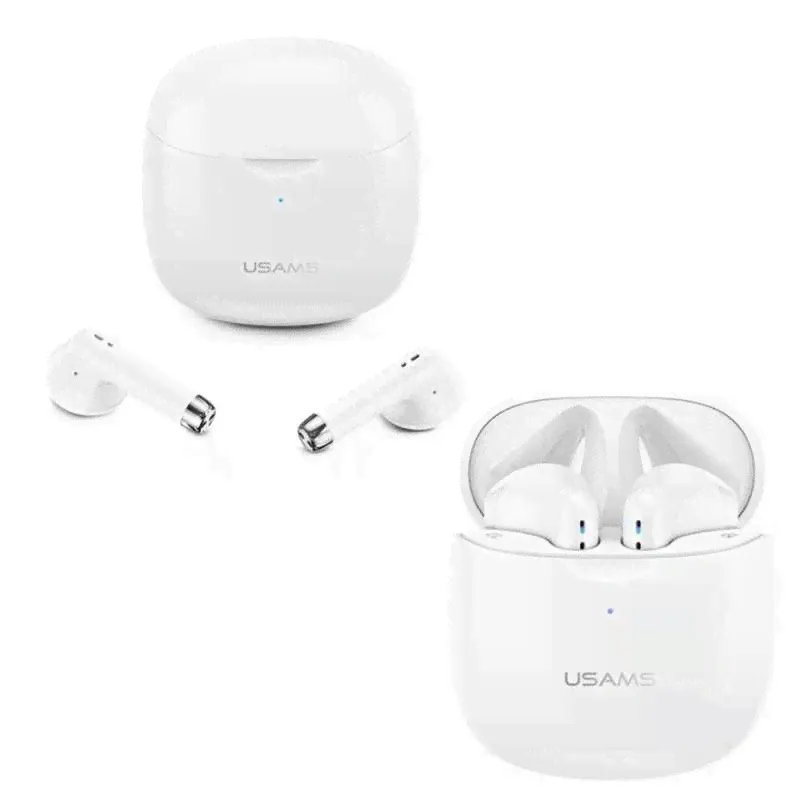 Беспроводные наушники-вкладыши USAMS TWS IA серии Bluetooth 5.0 Белый-3
