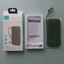 🛍 USAMS 10 Вт Mini Power Bank 10000 мАч Dual USB Power Bank с ремешком Портативный внешний аккумулятор для iPhone Xiaomi Huawei Phone
