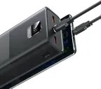 Powerbank Usams USAMS Powerbank PB68 30000mAh 65W QC3.0+PD Fast Charge + kabel USB-C/USB-C 100W czarny