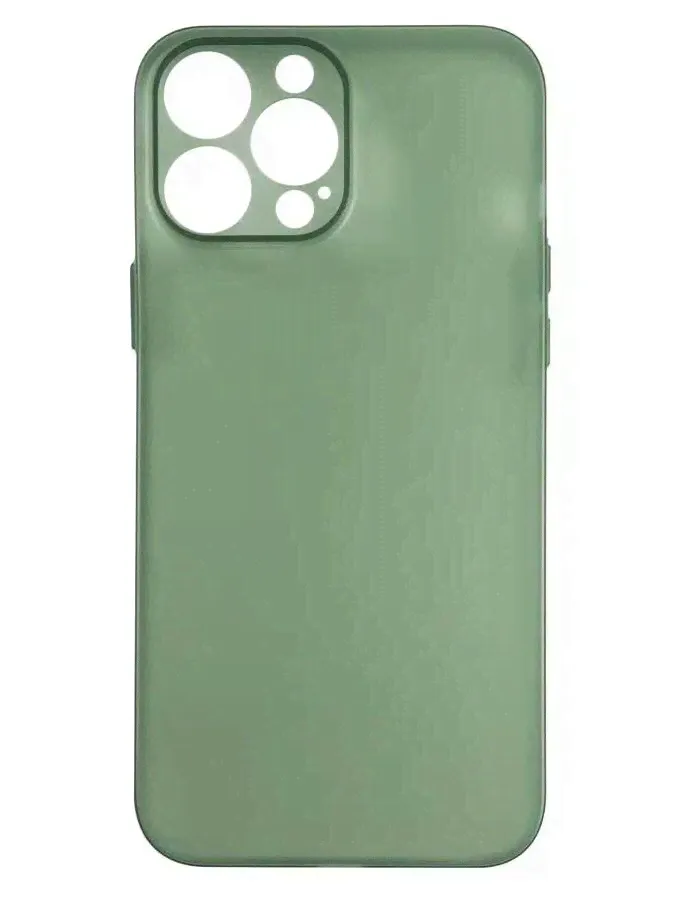 Чехол (клип-кейс) Usams Apple iPhone 13 Pro Max US-BH779 зеленый (матовый) (УТ000028081)-0