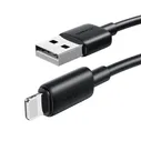 Кабель Usams SJ709 YD Lightning 2.4A 1м Чёрный SJ709USB01