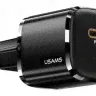 Адаптер сетевой 2USB-C USAMS US-CC133 T40 (PD+QC) черный 3400мА 20Вт-0