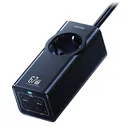 Сетевое зарядное устройство Usams CC225 1xUSB, 3xUSB Type-C 3.35 А черный, CC225