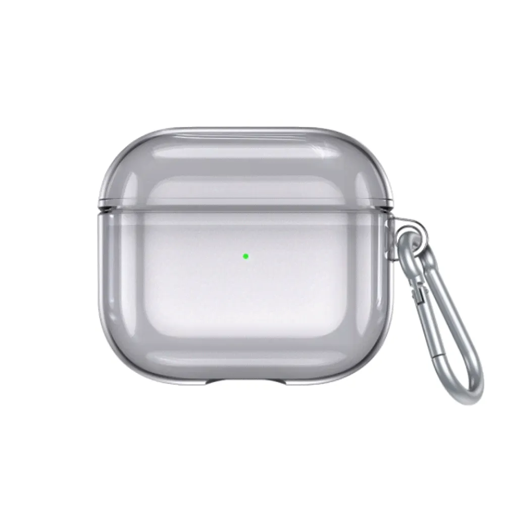 Чехол силиконовый Usams для APPLE Airpods 3, US-BH740, цвет: чёрный
