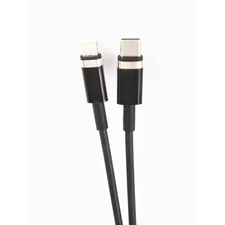 Lightning Type-C USAMS US-SJ484 U63 1,2м 20W черный-0