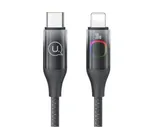 Кабель Usams US-SJ638 30W Type-C - Lightning черный градиент, 1,2м