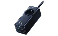 Сетевое зарядное устройство Usams CC225 1xUSB, 3xUSB Type-C 3.35 А черный