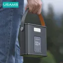 Электростанция USAMS мощностью 130 Вт, 80000 мАч, аварийный источник питания, портативное быстрое зарядное устройство для наружного кемпинга, домашнего хранения энергии