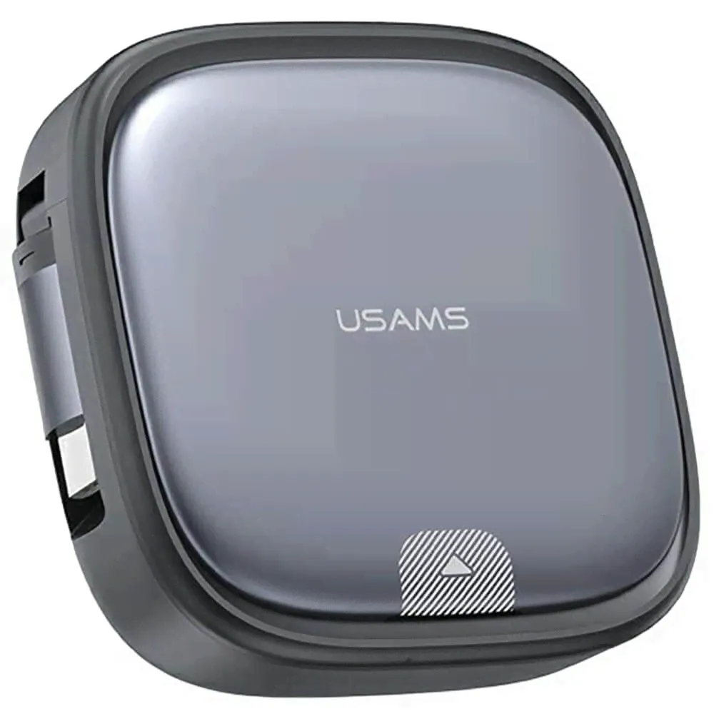 Кабель Usams US-SJ650 U87 3 в 1 60W серый