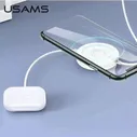 USAMS Индуктивное зарядное устройство US CC096 10 Вт с кабелем молнии черный / blac