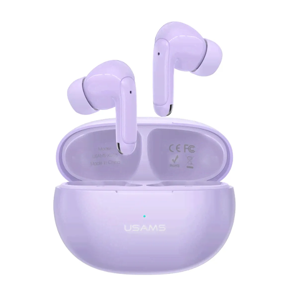 Наушники внутриканальные Usams XD18, X-don, Bluetooth, TWS, цвет: фиолетовый