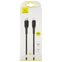 Дата-Кабель USAMS-SJ401 Power Delivery, Type-C - Lightning Zync Alloy (1.2 м), черный (SJ401USB01)