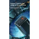 Сетевой адаптер USAMS US-CC110 T33 65W GaN Чёрный CC110TC01