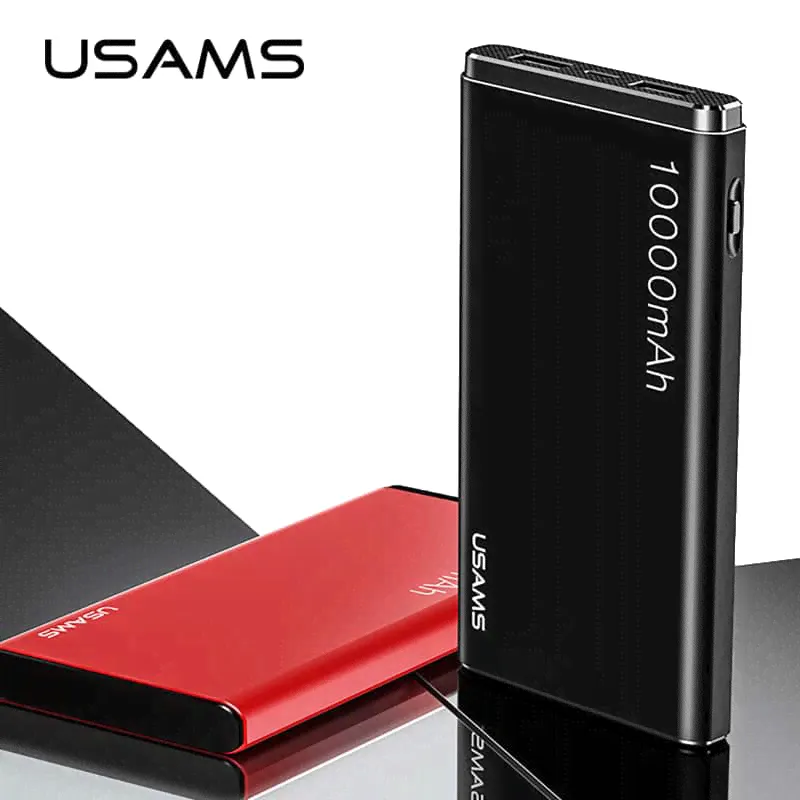 USAMS Power Bank Portable USB Charger-0